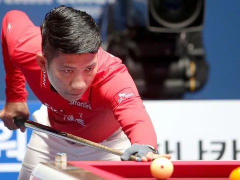 Ngô Đình Nại “mở hàng” đầu năm bằng một chiến thắng ở giải Billiards PBA Hàn Quốc