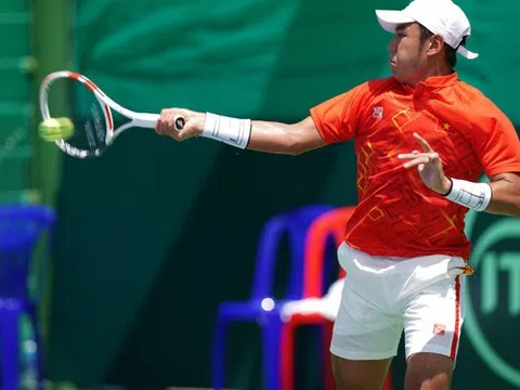 Lý Hoàng Nam giúp quần vợt Việt Nam giữ thế trước Indonesia ở trận “quyết chiến” Davis Cup