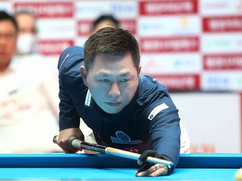 Các cơ thủ Việt Nam chia tay Round 8 giải Billiards PBA Tour Hàn Quốc