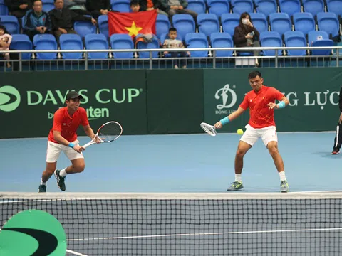 Đội tuyển quần vợt Việt Nam dừng chân tại vòng play-off Davis Cup nhóm II thế giới 2023