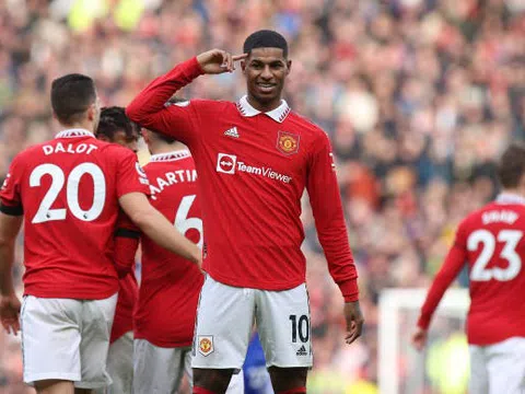 Man United - Leicester > 3-0: Không thể cản Rashford