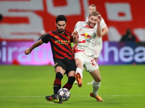 Leipzig - Man City > 1-1: Thêm một lần bế tắc