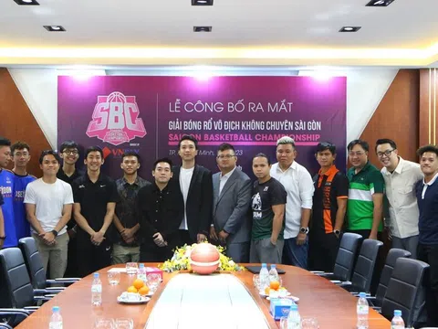 Công bố giải Bóng rổ Saigon Basketball Championship 2023