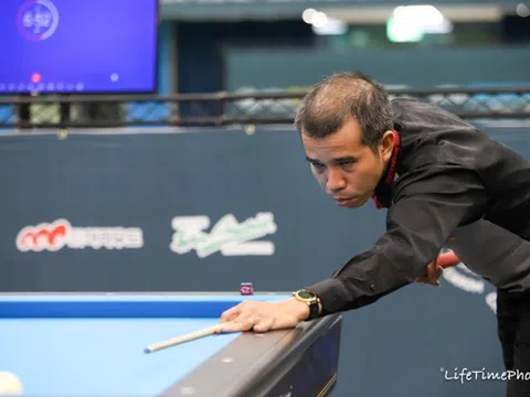 Trần Quyết Chiến và 5 cơ thủ Việt Nam vào vòng Knock-out giải Billiards Carom 3 băng vô địch châu Á 2023