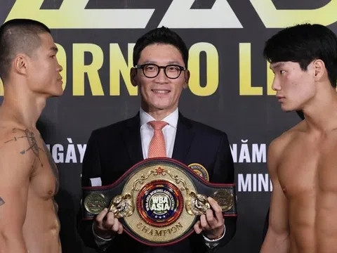 Giải Boxing Born to Lead 2023: Trương Đình Hoàng đấu với võ sĩ boxing số 1 Hàn Quốc