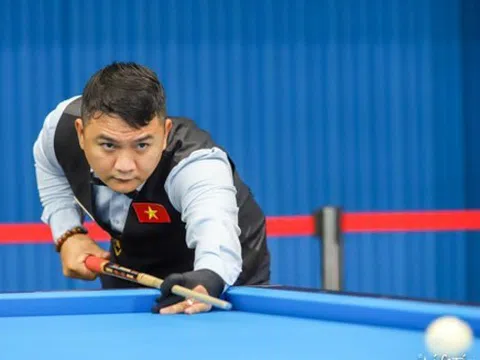 Giải Billiards Carom 3 băng vô địch châu Á 2023: Trần Thanh Lực giành ngôi á quân