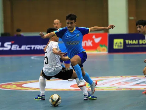 Vòng 3 giải Futsal vô địch quốc gia 2023: Sanvinest Khánh Hòa bám sát ngôi đầu, Thái Sơn Bắc thắng trận đầu tiên