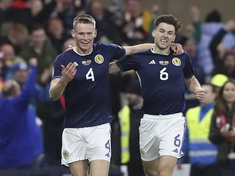 Vòng loại EURO 2024 > Scotland 2-0 Tây Ban Nha: Show diễn của McTominay