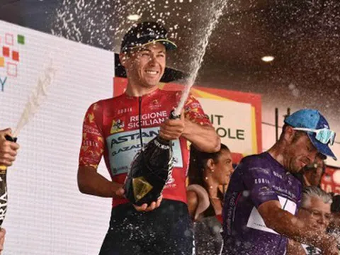 Alexey Lutsenko đăng quang Giro di Sicilia 2023