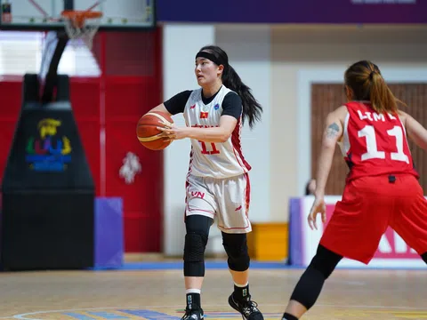 Tuyển nữ bóng rổ 5x5 Việt Nam giành hạng 4 chung cuộc