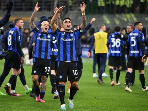Inter đánh bại kình địch AC Milan để vào chung kết