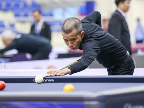 Trần Quyết Chiến dừng chân ở tứ kết giải Billiards World Cup TP.HCM 2023