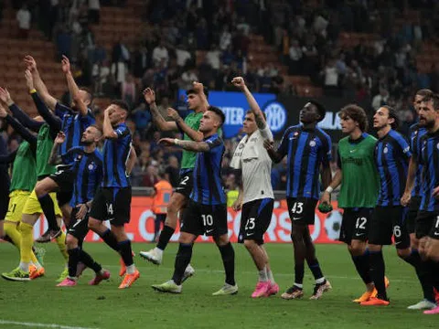 Nerazzurri chính thức giành vé dự Champions League