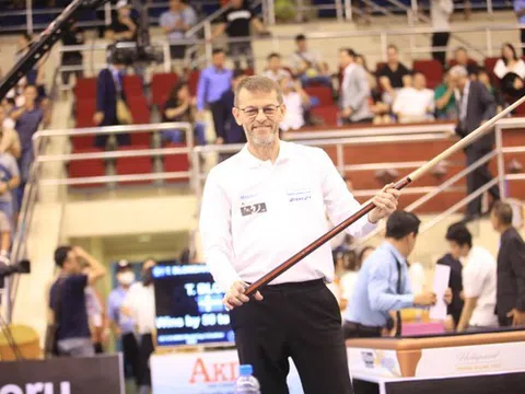 Giải Billiards World Cup TP.HCM 2023: “Huyền thoại” Blomdahl lội ngược dòng đăng quang