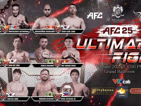 Võ sĩ Phan Huy Hoàng nói gì trước đại chiến đỉnh cao với cao thủ Brazil tại MMA AFC 25