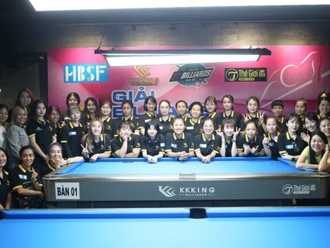 Khởi tranh giải Billiards Pool 9 bi nữ TP.HCM mở rộng 2023