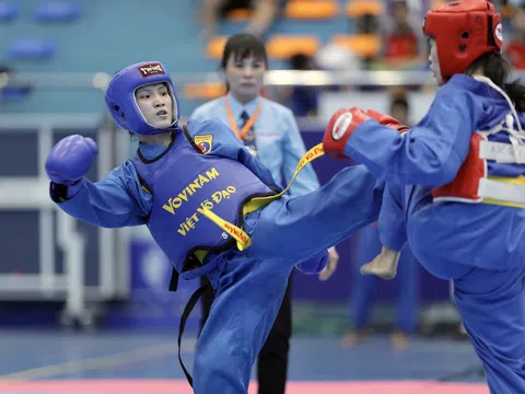 Hơn 500 vận động viên tham dự giải vô địch Vovinam trẻ toàn quốc năm 2023