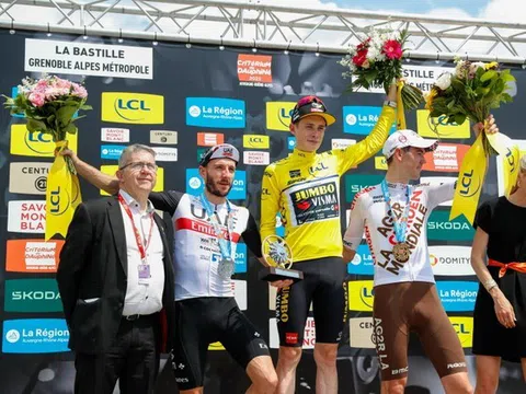 Jonas Vingegaard đăng quang Critérium du Dauphiné 2023
