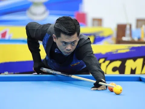 Dương Anh Vũ giành chiến thắng trong dịp trở lại giải Billiards PBA Tour