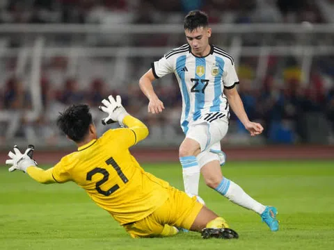 Không Messi, Argentina thắng nhẹ Indonesia