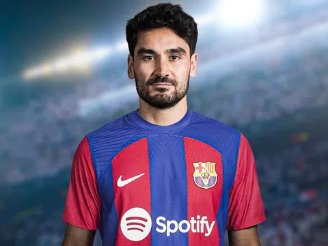 Gundogan gia nhập Barcelona