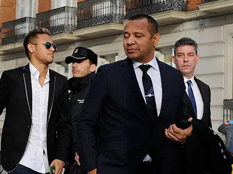 Bố đẻ Neymar bị bắt