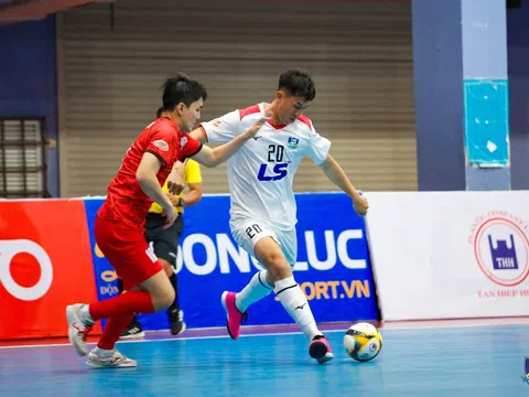 Khởi tranh lượt về giải Futsal vô địch quốc gia 2023: Thái Sơn Nam TP.HCM và Sanvinest Khánh Hòa so kè quyết liệt trên ngôi đầu