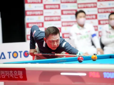 Giải Billiards PBA Tour Hàn Quốc: Mã Minh Cẩm khởi đầu mạnh mẽ ở Round 2