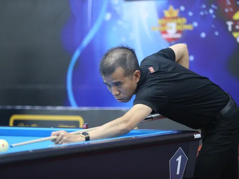 Giải Carom 3 băng HBSF Cup 2023: Nhà vô địch bi-a World Cup gặp khó trên sân nhà