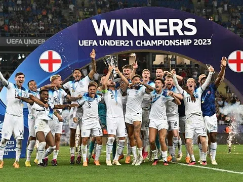 Giải Bóng đá U21 châu Âu 2023: Hạ Tây Ban Nha, Anh lên ngôi vô địch