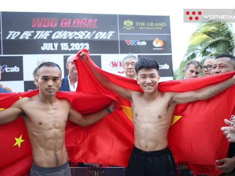 Sự kiện Boxing quốc tế WBO Global Prelude: Võ sĩ số 1 Trung Quốc giấu bài trước màn so tài với Sẳm Minh Phát