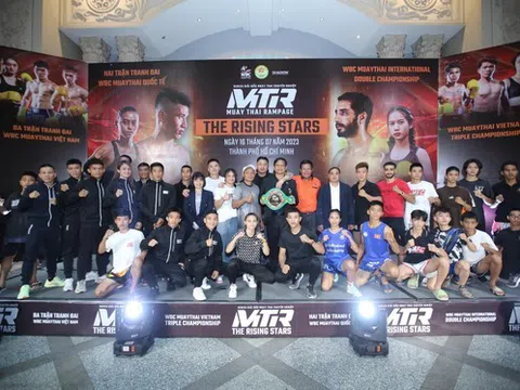 Công bố sự kiện tranh đai WBC MuayThai danh giá đầu tiên tại Việt Nam