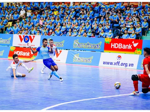 Giải Futsal vô địch quốc gia 2023 vào khúc cua quyết định