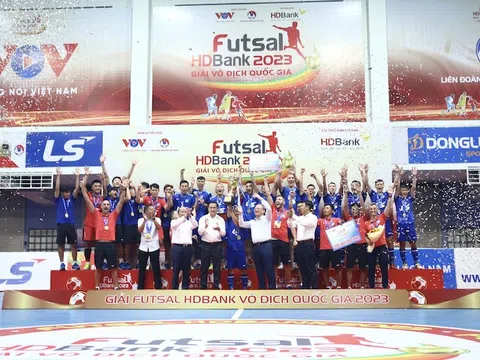 Giải Futsal vô địch quốc gia 2023: Thái Sơn Nam lần thứ 12 vô địch quốc gia