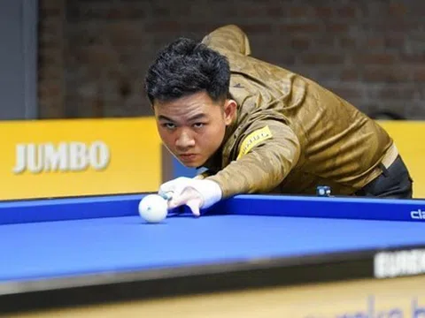 Bao Phương Vinh lọt vào tốp 16 cơ thủ hàng đầu giải vô địch Billiards thế giới
