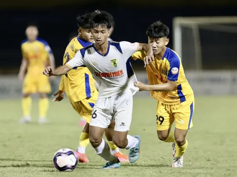 U21 Kon Tum thắng sốc U21 Sông Lam Nghệ An ngay tại sân Vinh