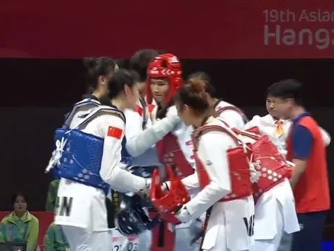 Môn Taekwondo ASIAD 19: Việt Nam giành huy chương đồng nội dung đối kháng