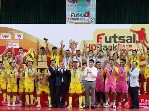 Futsal Cúp quốc gia 2023 vắng nhà vô địch Sài Gòn FC