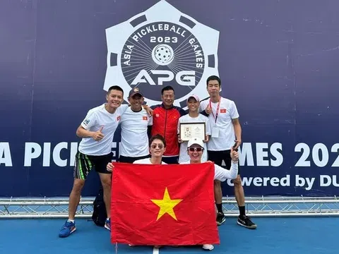 Pickleball Việt Nam đoạt 2 huy chương bạc và 1 huy chương đồng tại giải vô địch châu Á