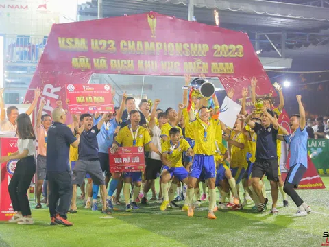 U23 M&M FC vô địch VSM U23 Championship 2023