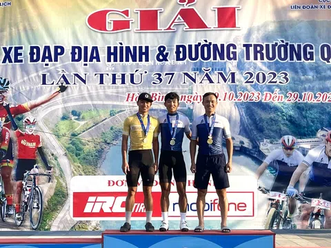 Giải Xe đạp địa hình vô địch quốc gia 2023: Đinh Văn Linh giành 5 huy chương vàng