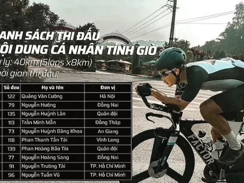 Nguyễn Hoàng Sang gặp tai nạn tại giải Xe đạp vô địch quốc gia 2023