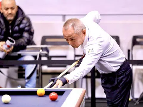 Nỗ lực bất thành của 2 cơ thủ U65 Việt Nam tại giải Billiards World Cup Seoul 2023