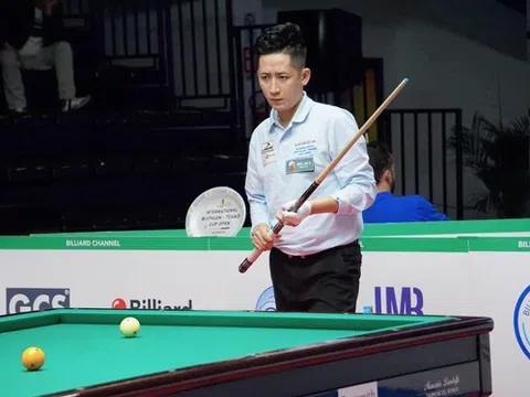 Nguyễn Hoàn Tất nhận suất may mắn vào vòng 3 giải Billiards World Cup Seoul 2023