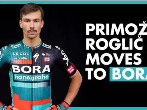 Primoz Roglic ra mắt trong màu áo Bora - Hansgrohe