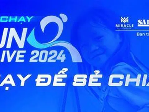 Giải chạy Run to Live 2024 dự kiến sẽ có khoảng 6.000 vận động viên tham dự