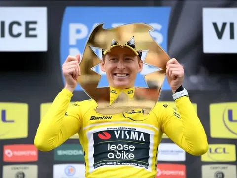 Matteo Jorgenson đăng quang Paris - Nice 2024