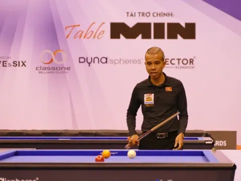 Đội tuyển Việt Nam có chiến thắng đầu tiên ở giải Billiards đồng đội thế giới 2024