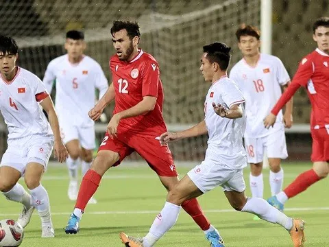 U23 Việt Nam lần thứ hai khiến Tajikistan bất lực