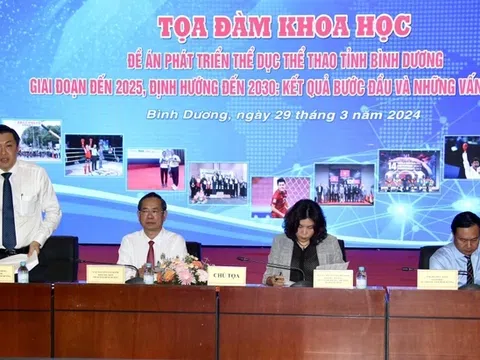 Tọa đàm khoa học về phát triển Thể dục thể thao tỉnh Bình Dương